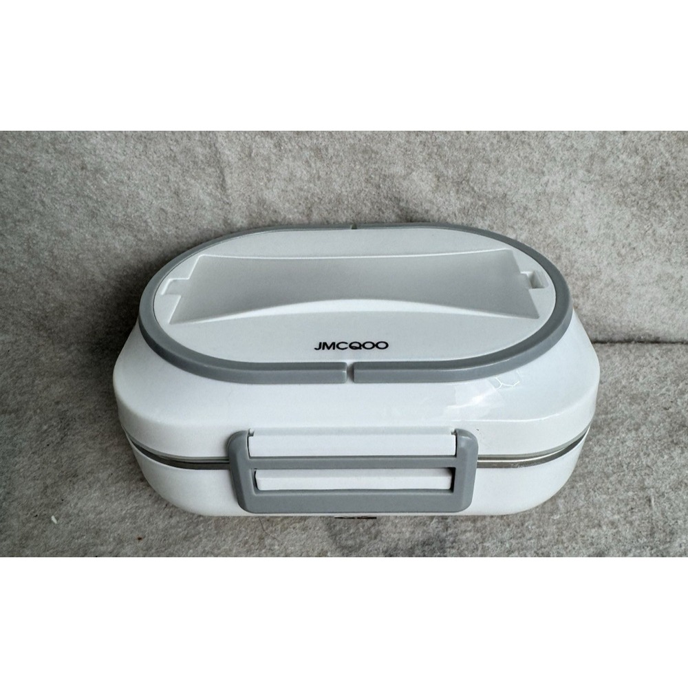 JMCQOO Portable Electric‎ Lunch Box, Silverware And Power Cords